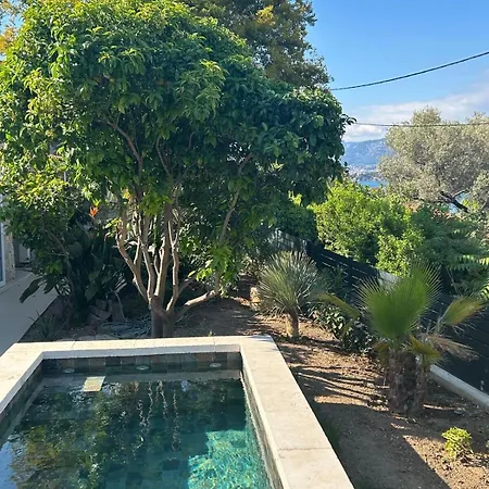 וילה Charming House With Pool, Sea View 4 Bedrooms 2 Bathrooms